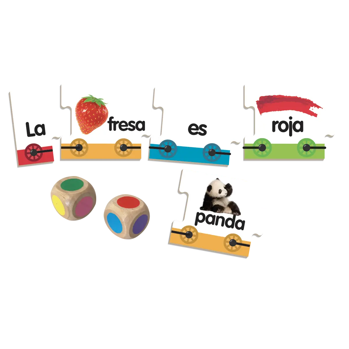 Tren De Palabras Diako Aprende Relacionando Oraciones - Diako - vista lateral