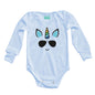 Body Bebé Mi Mamá Está Más Guapa Manga Larga / Azul / 24m - PLASH - uso