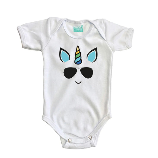 Body Bebé 1st Halloween Fantasma Niña Manga Corta / Blanco / 24m - PLASH - uso