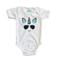Body Bebé 1st Halloween Fantasma Niña Manga Corta / Blanco / 24m - PLASH - uso