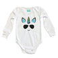 Body Bebé 1st Halloween Fantasma Niña Manga Larga / Blanco / 24m - PLASH - uso