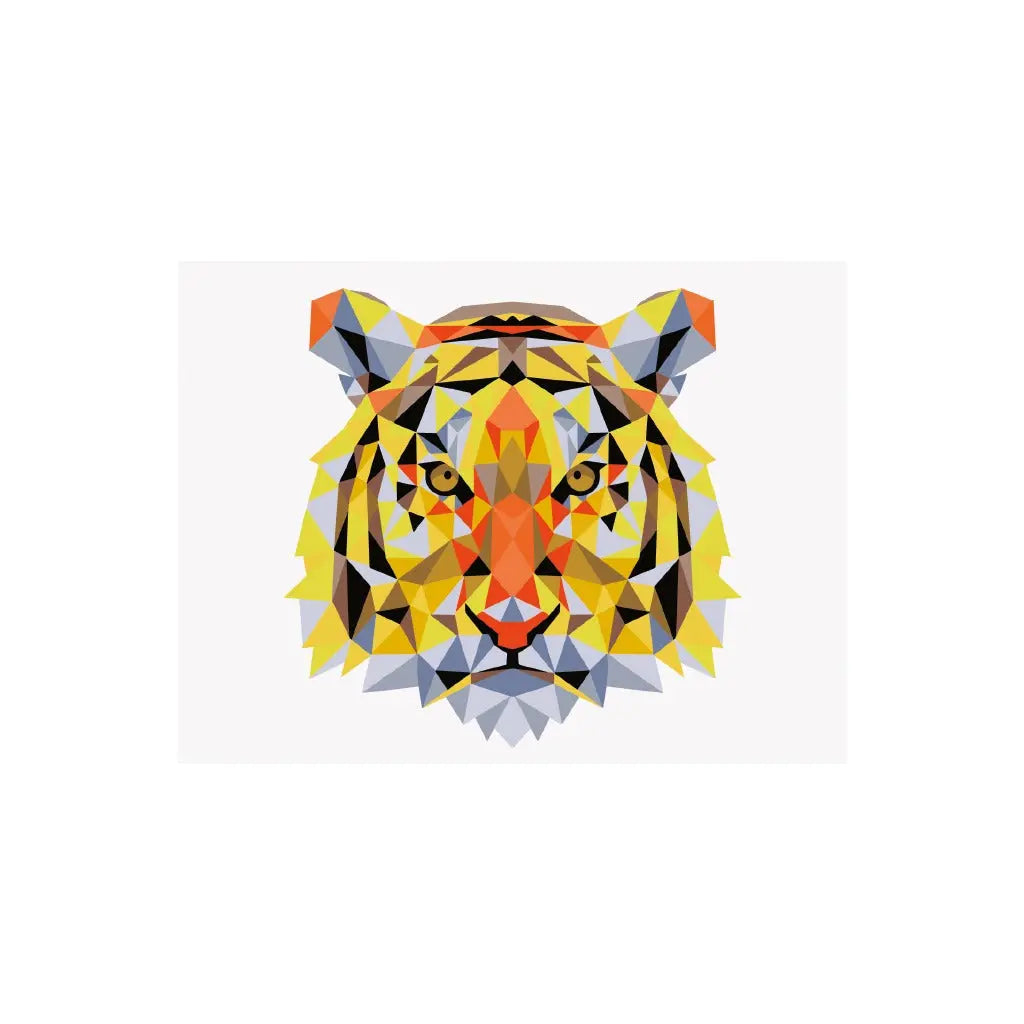 PINTA POR NÚMERO 30X40 TIGRE GEOMÉTRICO - Geo
