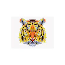 PINTA POR NÚMERO 30X40 TIGRE GEOMÉTRICO - Geo