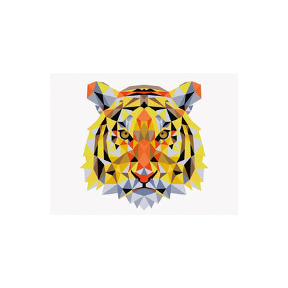 PINTA POR NÚMERO 30X40 TIGRE GEOMÉTRICO - Geo