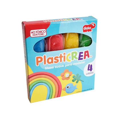 PLASTICREA SET DE 4 COLORES - Plasticrea - vista lateral