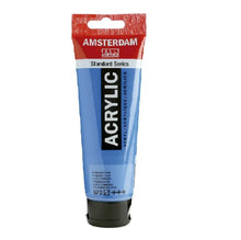 Amsterdam - Acrílico tubo de 120 ml azul magneso ftalo no 582 | #0083ad | mate | ? | mate / 120 ml - Amsterdam