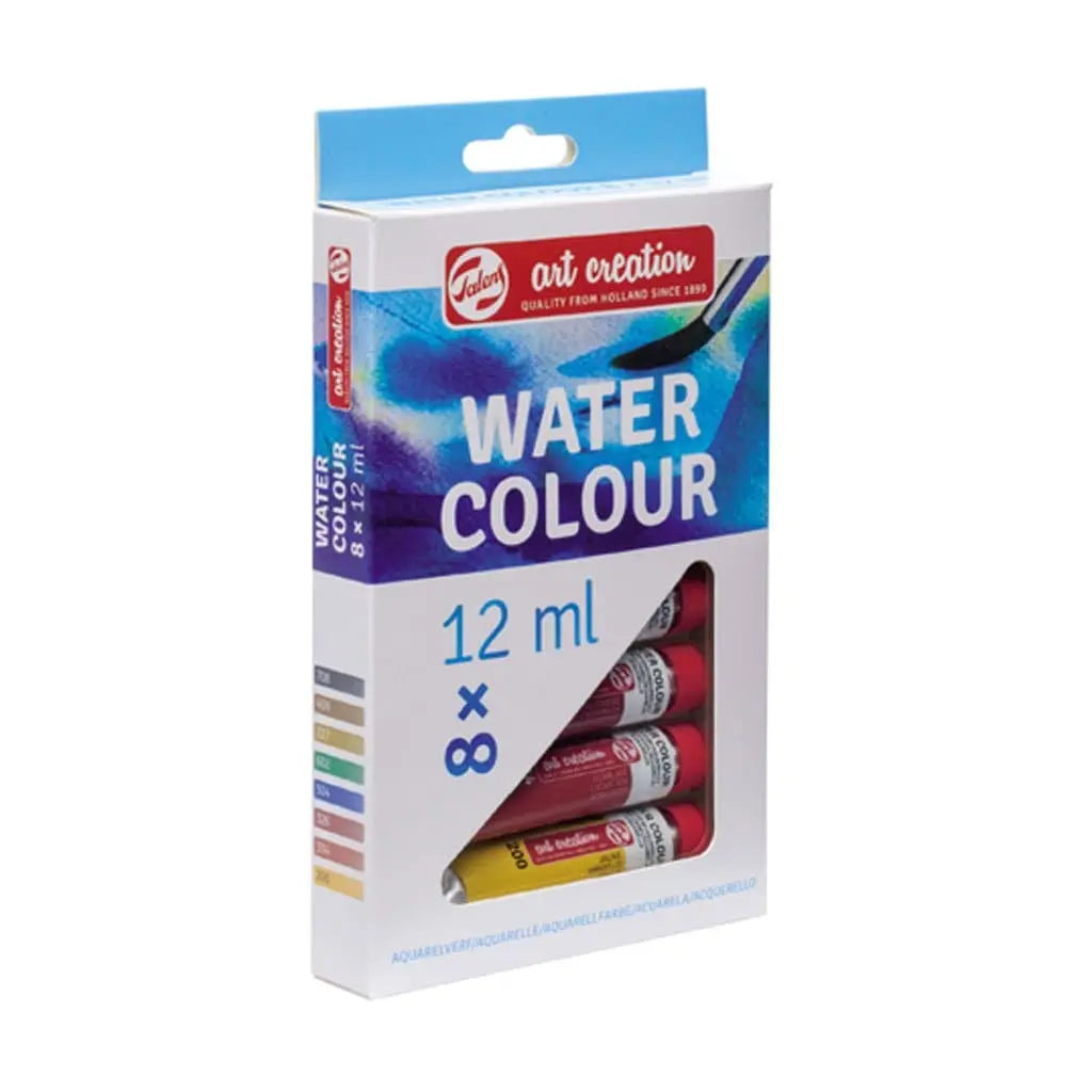 ART CREATIONS - Estuche con 8 piezas de acuarela con 12 ml - Royal Talens