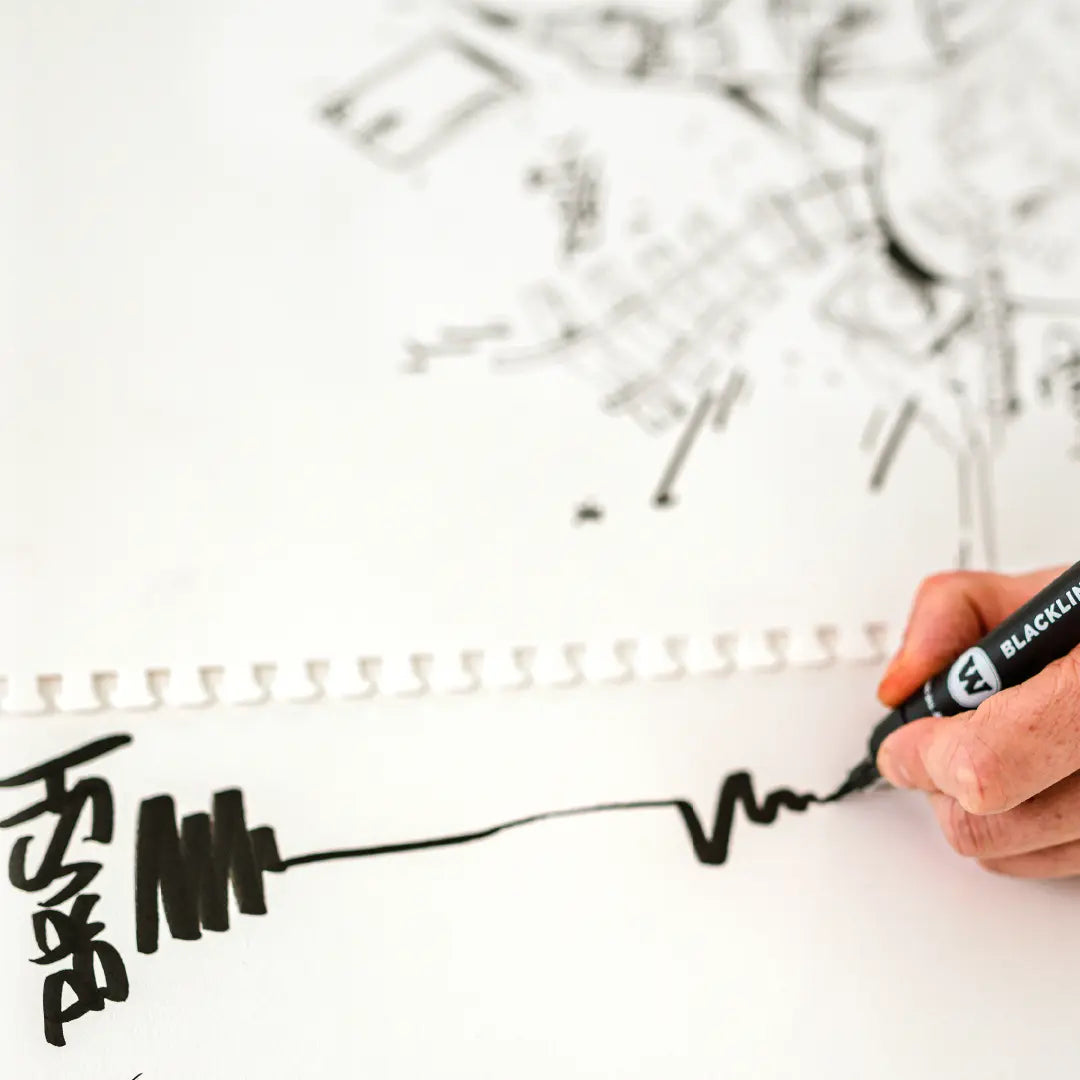 MOLOTOW - SET BLACKLINER + REFILL - Molotow - detalle