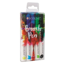 Set de Marcadores de Colores Ecoline Brush Pent Punta Pincel 5 Piezas - Marchante