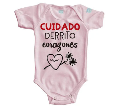 Body Bebé Derrito Corazones - MarchanteMX