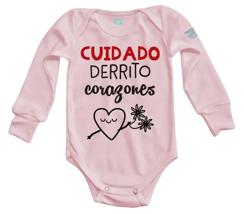 Body Bebé Derrito Corazones - MarchanteMX