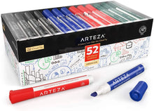 Econopack 52 Marcadores Pizarrón Blanco 4 Colores Arteza - Arteza - detalle