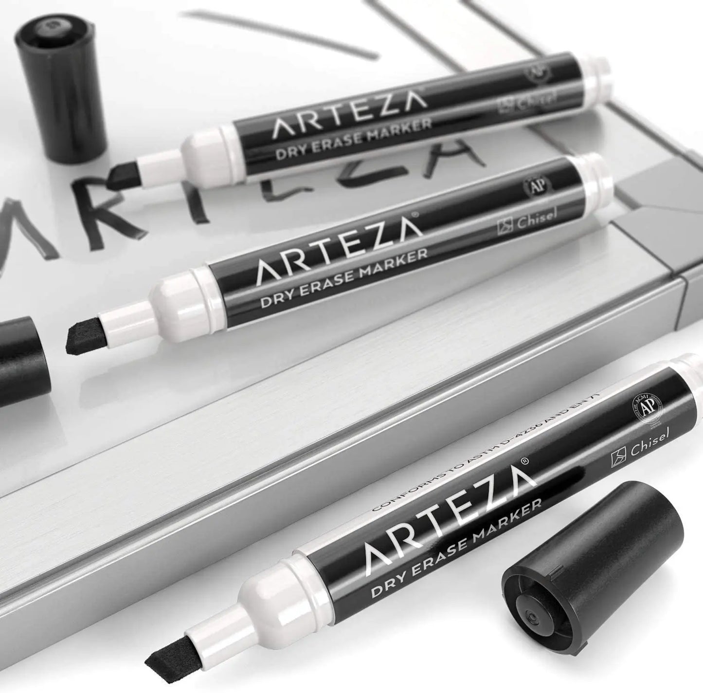 Econopack 52 Marcador Pizarrón Blanco Plumón Negros Arteza - Arteza