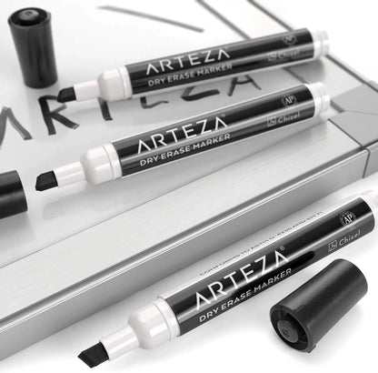 Econopack 52 Marcador Pizarrón Blanco Plumón Negros Arteza - Arteza