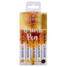 ECOLINE - Estuche brush pen 5 colores tierra n¬∞9908 Ecoline