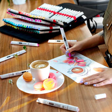 Set 120 Rotuladores Marcadores Doble Punta Everblend Arteza - Coveme - contenido