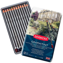 Derwent - Caja metálica con 12 lápices graphitint no. 0700802 Derwent - Caja metálica con 12 lápices graphitint no. 0700802 - Derwent
