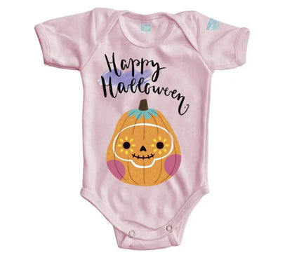 Body Bebé Happy Halloween Calabaza Calaverita - MarchanteMX