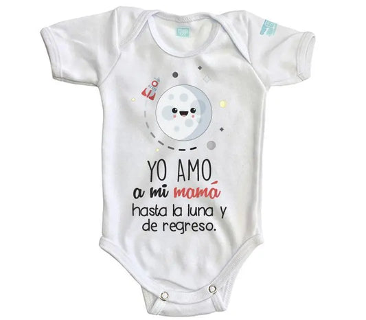 Pañalero Yo amo a mi papá Manga Larga / Azul / 12 - Coveme - accesorios