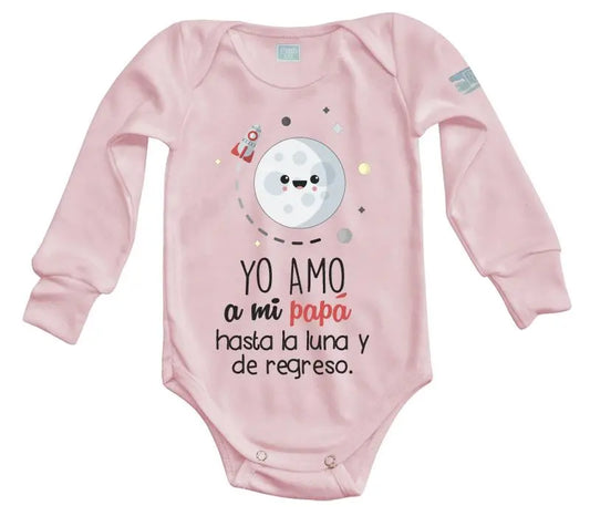 Body Bebé Yo amo a mi papá - MarchanteMX