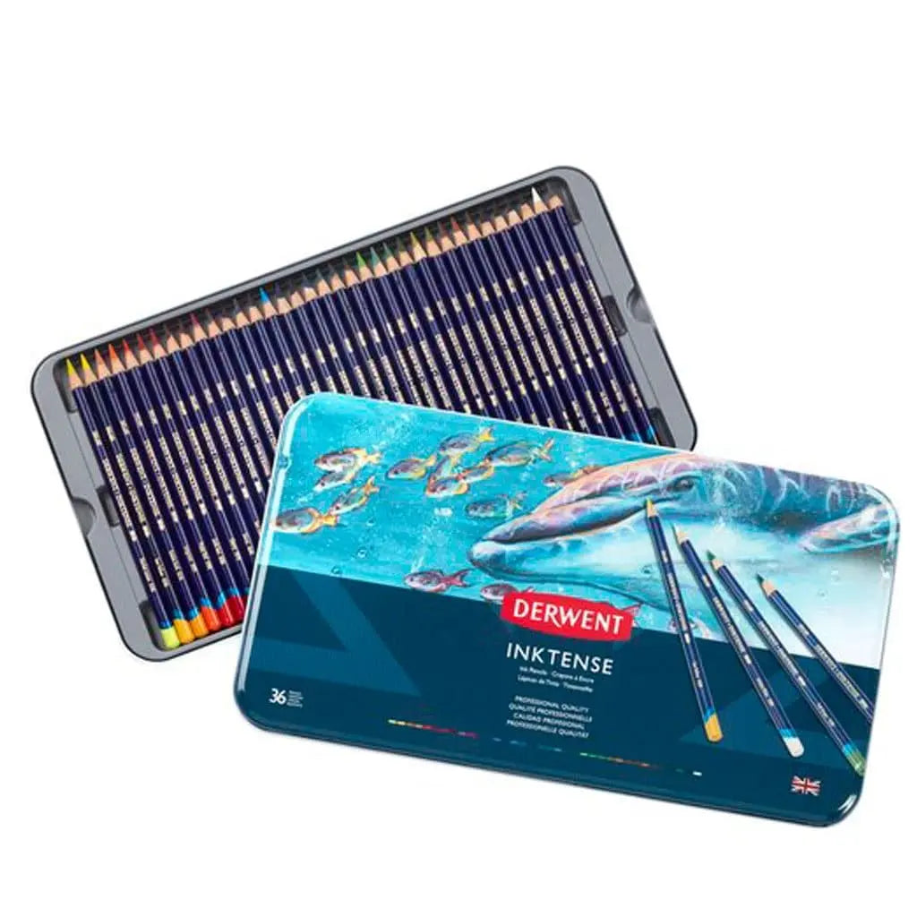 Derwent - Caja metálica con 36 lápices inktense no. 2301842 Derwent - Caja metálica con 36 lápices inktense no. 2301842 - Derwent