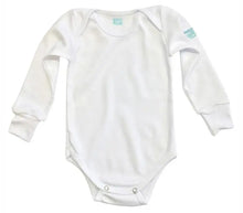 Body Bebé Blanco Manga Larga - MarchanteMX