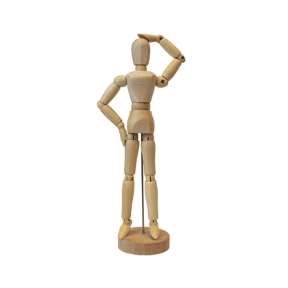 ATL - Maniquí masculino de madera articulado 20.3 cm - atl