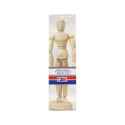 Maniquí Femenino Dama Dibujo 20.3 Madera Flexible - Rodin