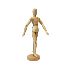 Maniquí Femenino Dama Dibujo 20.3 Madera Flexible - Rodin - vista lateral