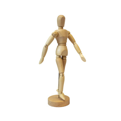 Maniquí Femenino Dama Dibujo 20.3 Madera Flexible - Rodin - vista lateral