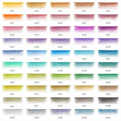 Set 50 Lápices Colores Junior Metallic Dibujo Arteza Classic - Arteza - uso