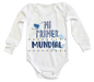 Body Bebé Mi primer mundial Manga Larga / Blanco / 24m - PLASH