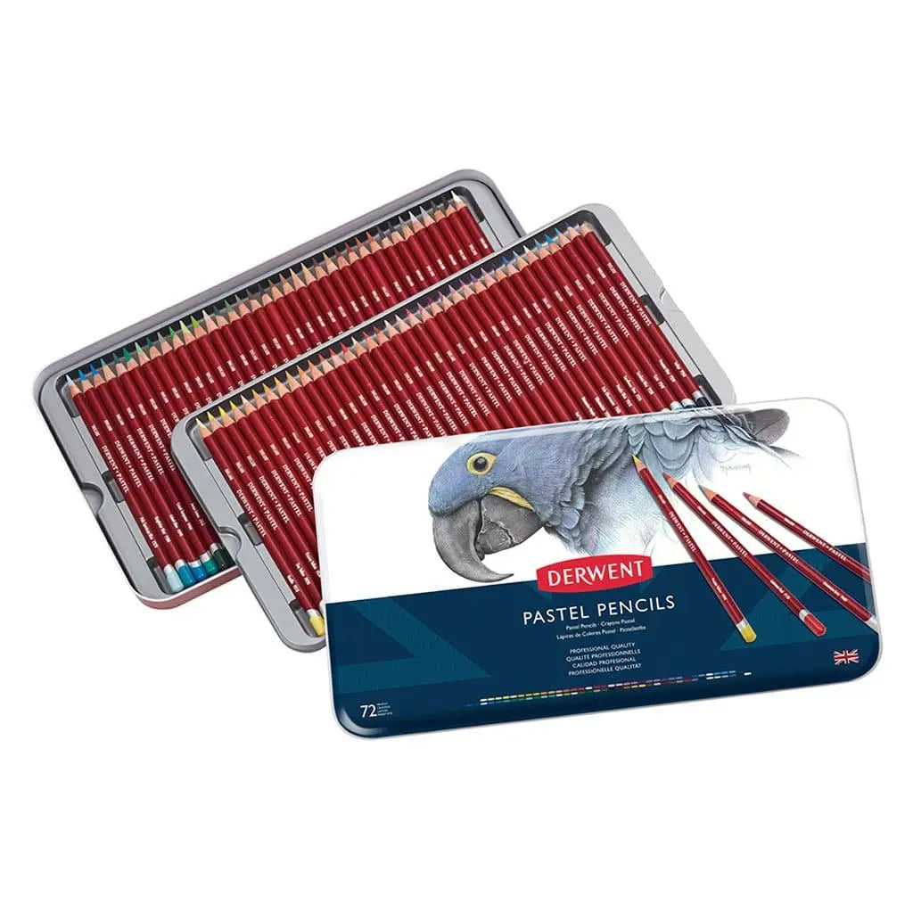 DERWENT - Caja metálica con 72 lápices pastel no. 32996 - Derwent
