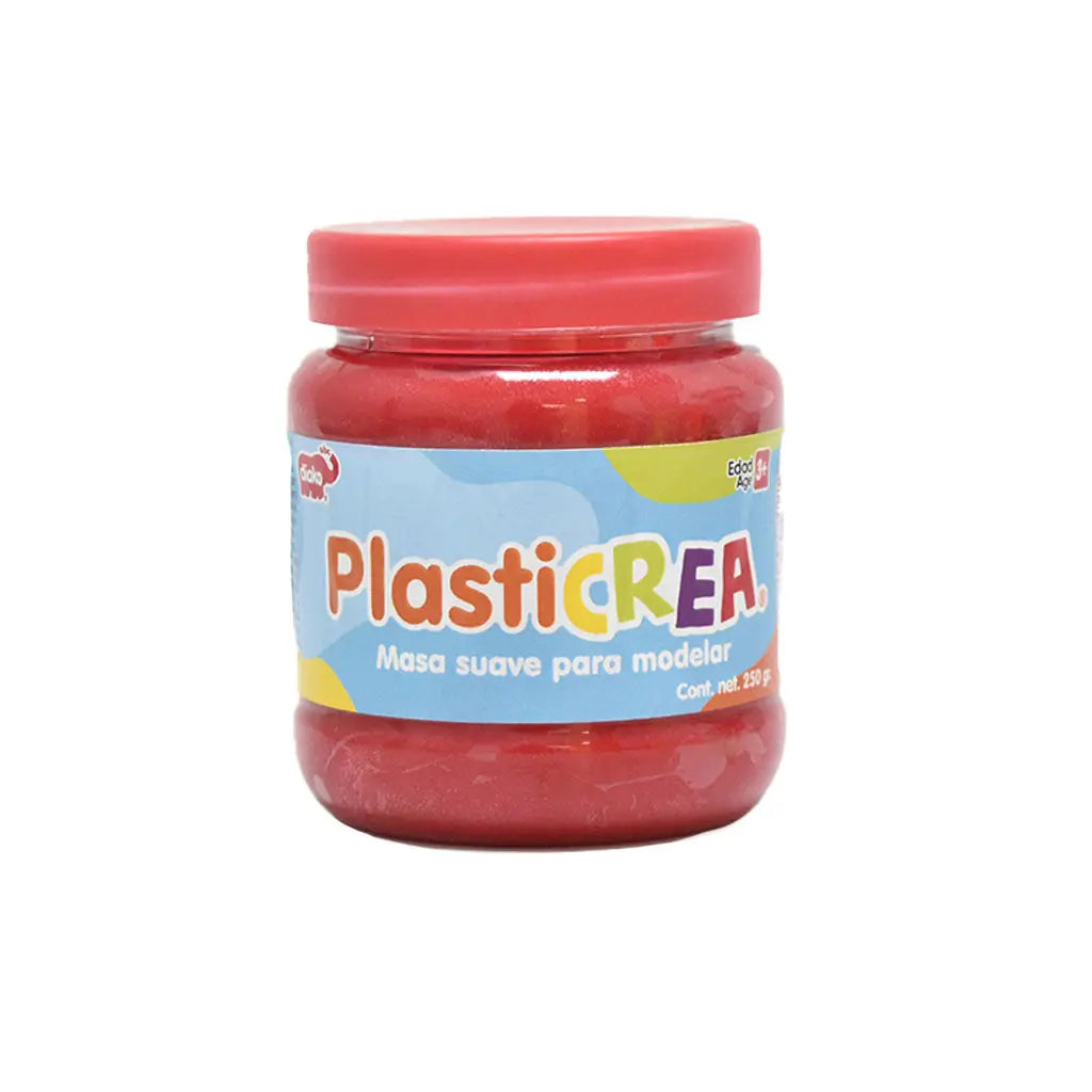 PLASTICREA ROJO 250 GRS - Diako