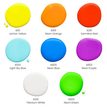 Set de 8 Pintura Acrílica Fluido Pouring Vertido Espectral Arteza - Arteza - contenido