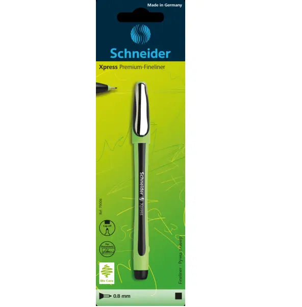 SCHNEIDER - 1 ESTILÓGRAFO FINELINER XPRESS #08 NEGRO - Schneider