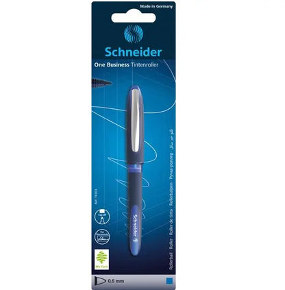 SCHNEIDER -1 BOLÍGRAFO ROLLER ONE BUSINESS #06 negro | #000000 | mate | ? | ? / 0.6mm - Schneider - vista lateral