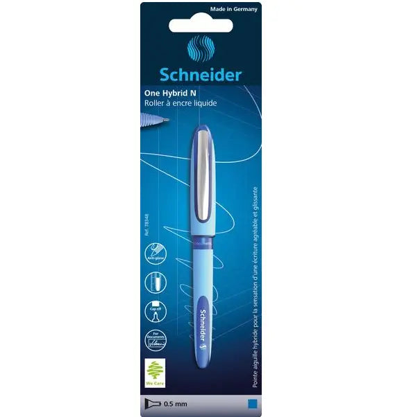 SCHNEIDER - BOLÍGRAFO ROLLERBALL ONE HYBRID N azul |#044968| mate | ? | ? / 0.5mm - Schneider - vista lateral
