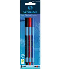 SCHNEIDER - 3 BOLÍGRAFOS SURTIDOS SLIDER EDGE XB - Schneider