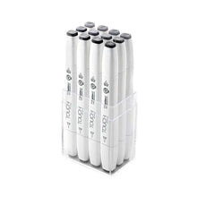 TOUCH - Set grey con 12 marcadores brush no.11203 - Touch