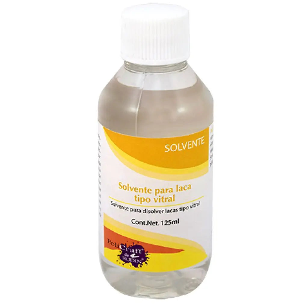 POLICRAFT - Solvente para laca vitral - Policraft