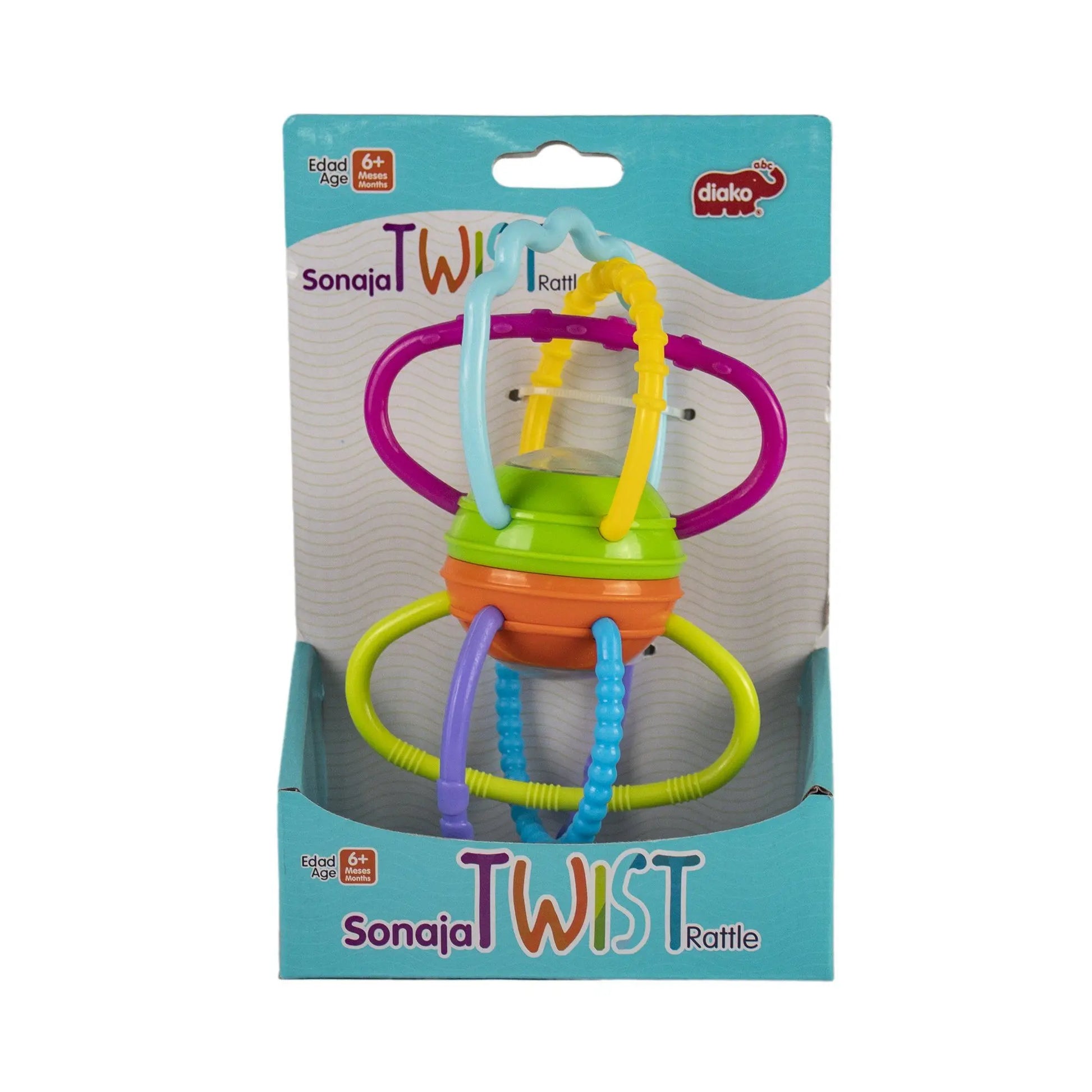 Sonaja Twist Plástico Niños Colores Diako - Diako - vista lateral