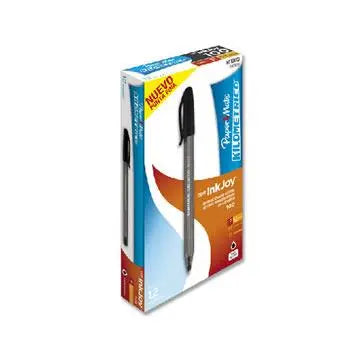 Bolígrafo Paper Mate Tinta Negra 12 Piezas - Papermate