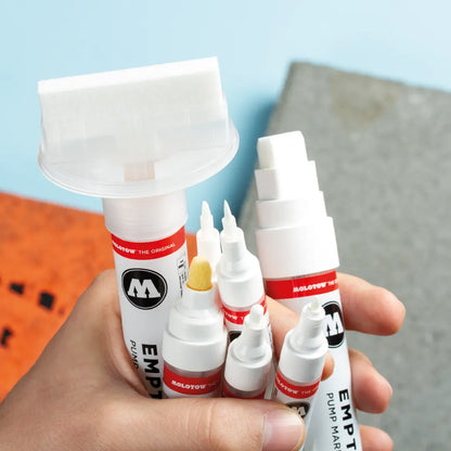 MOLOTOW - -Marcador vacío punta cincel 223EM 2MM - Molotow - detalle